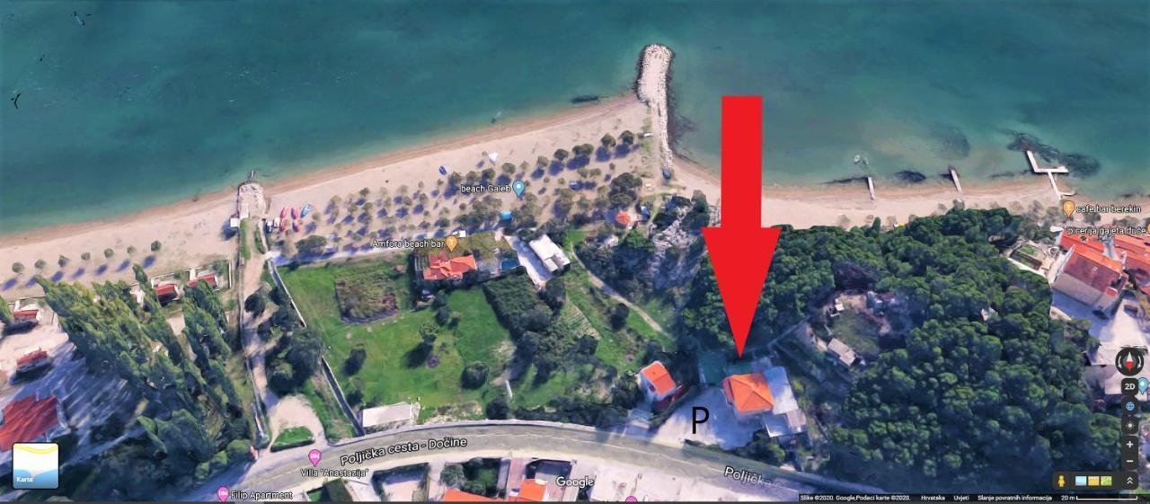 Beach Apartments "Bili Cvitak" Duće 외부 사진